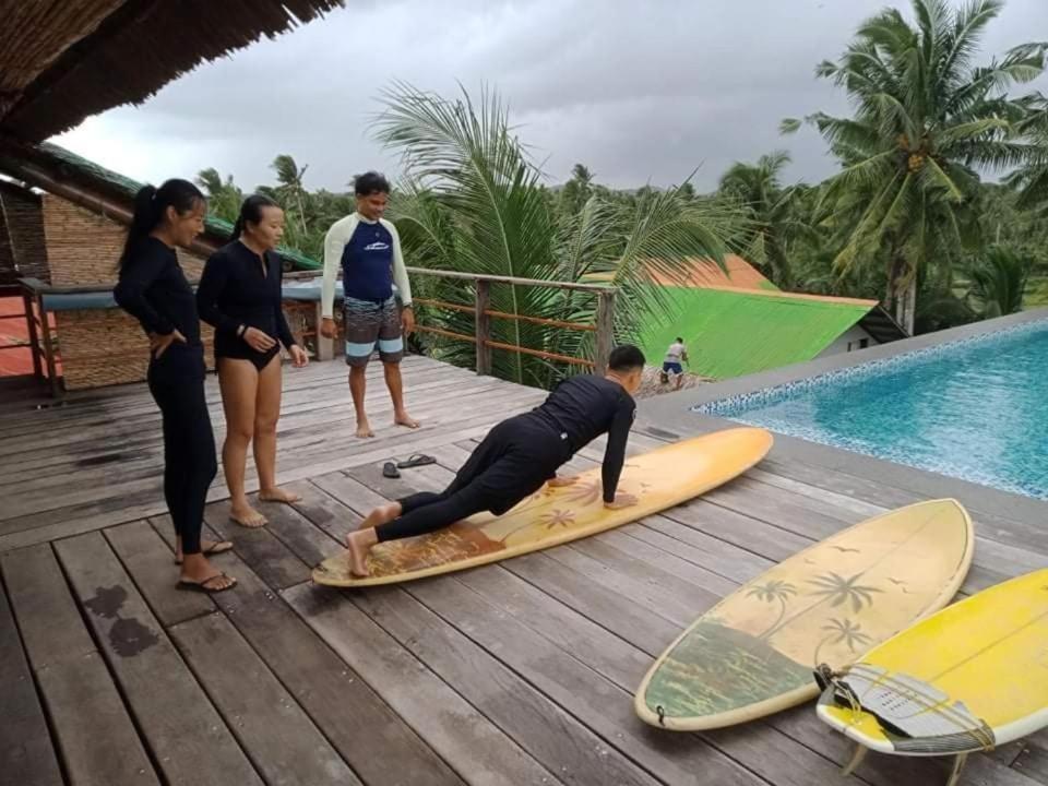 Lexias Hostel And Workspace - Siargao Catangnan Εξωτερικό φωτογραφία